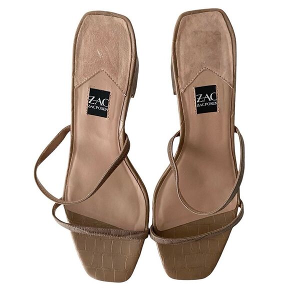 Zac Posen Saint Slide Square Toe Sandal in Size 9.5M - Picture 3 of 11